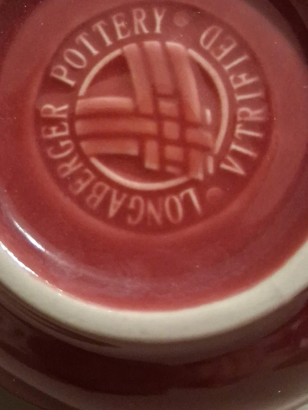 Longaberger Paprika Red Pottery Relish Cream Sugar, Salt Pepper Lot Of 6